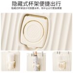 Trolley Luggage Multifunctional Vintage Spinner Suitcase